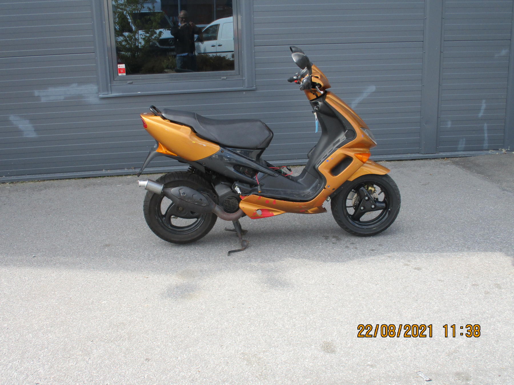 Moped Peugeot Speedfight Klass 2 Rep Objekt